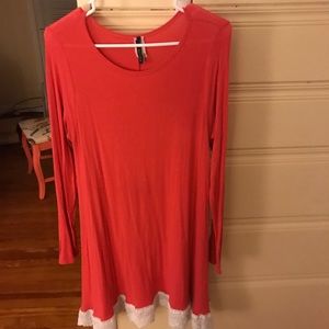 Coral tunic